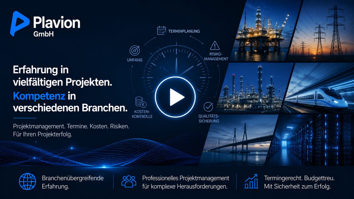 Plavion — Erfahrung in vielfältigen Projekten. Kompetenz in verschiedenen Branchen.